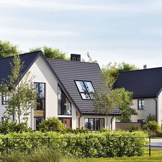 Modernes Einfamilienhaus